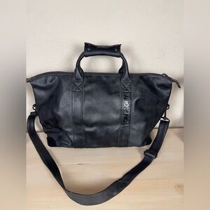 Toni&Guy Black Leather Bag